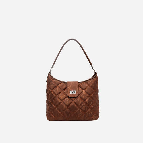 PU Leather Shoulder Bag - Chestnut / One Size - Accessories - Handbags - 5 - 2024