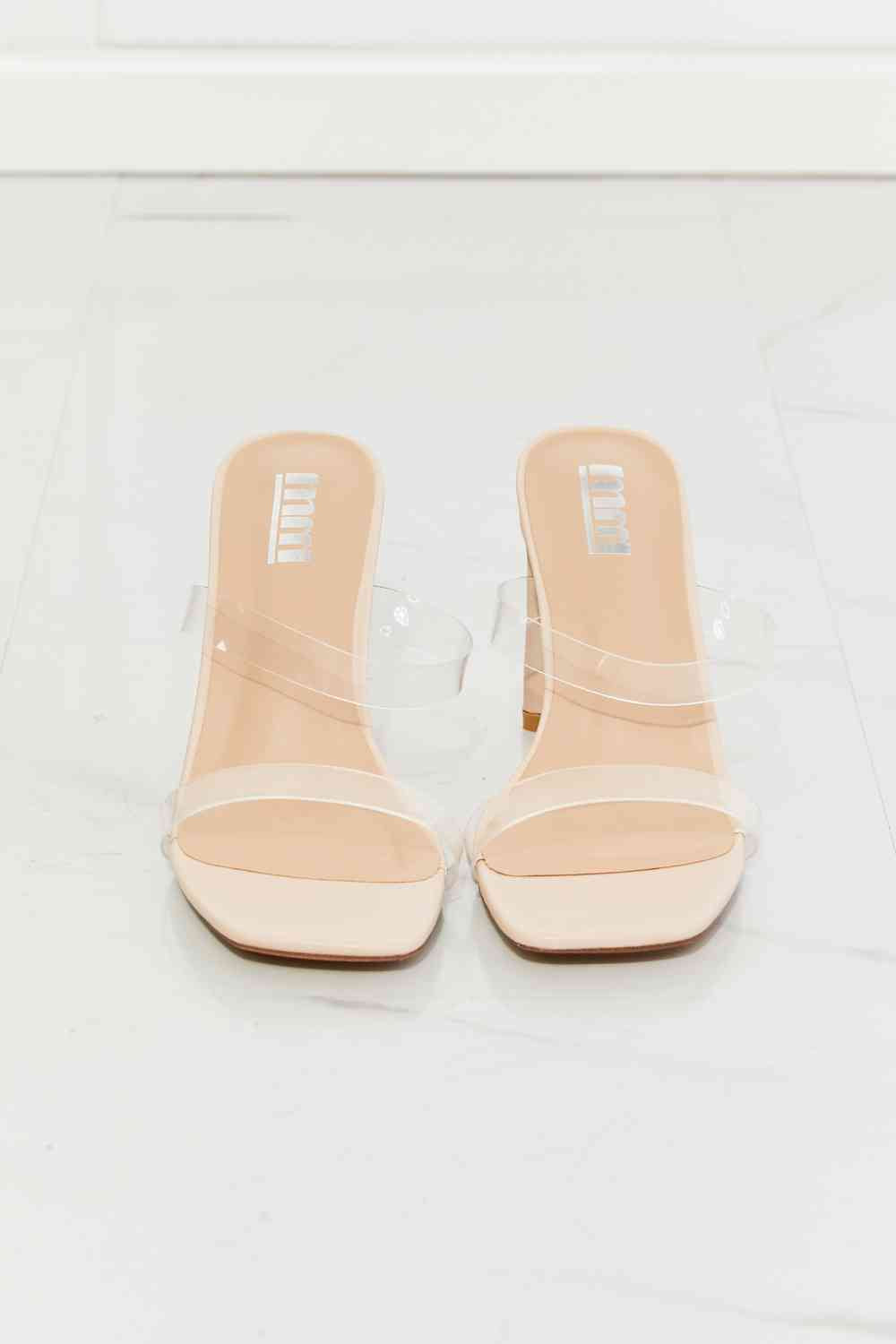 Walking On Air Transparent Double Band Heeled Sandal - Accessories - Shoes - 4 - 2024