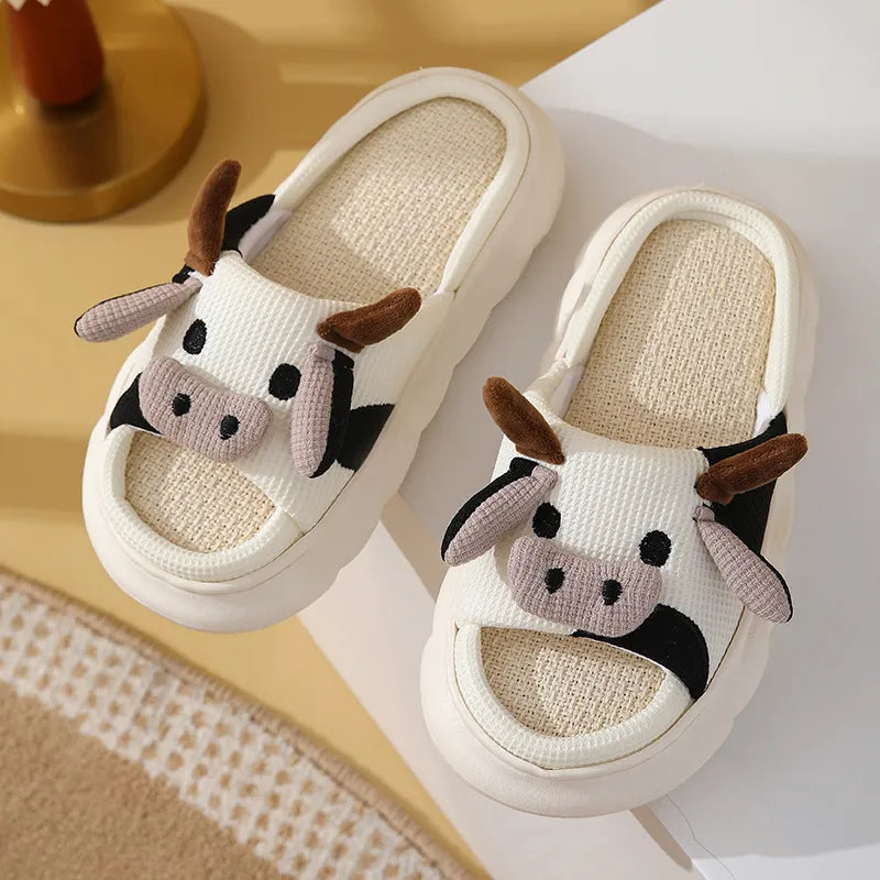 Adorable Animal Slippers - Cow 2 / 36-37 - Accessories - Shoes - 9 - 2024