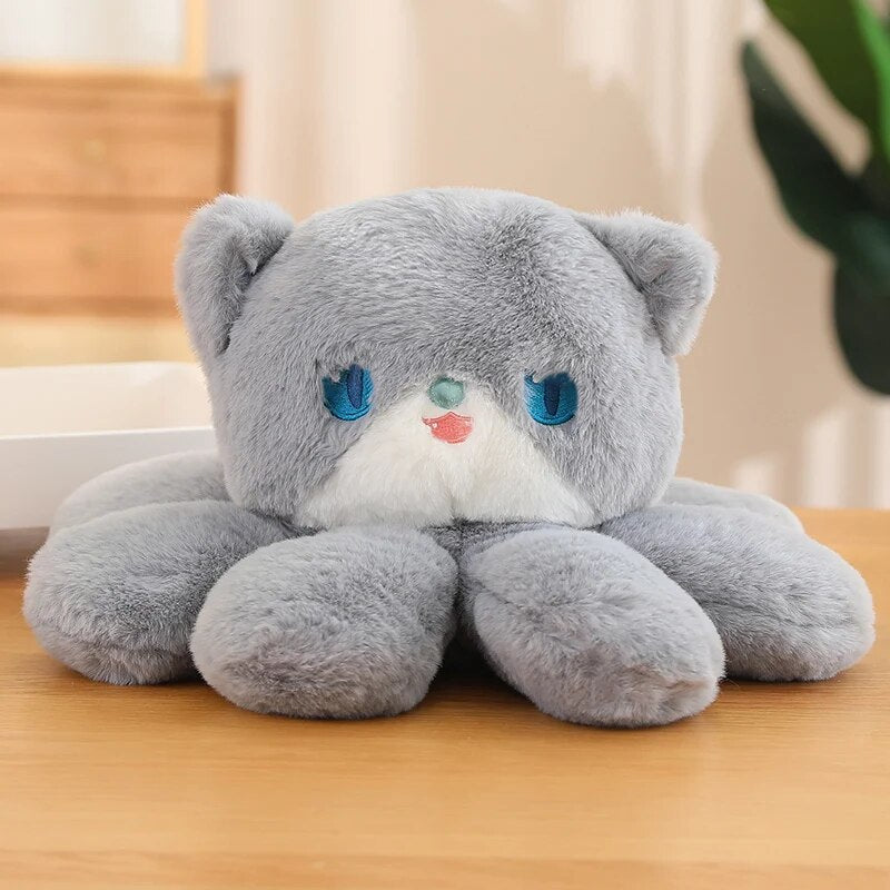 Octokitty Plushies - Grey / 35cm - Plushies - Stuffed Animals - 11 - 2024