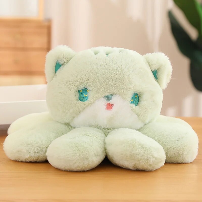 Octokitty Plushies - Green / 35cm - Plushies - Stuffed Animals - 7 - 2024