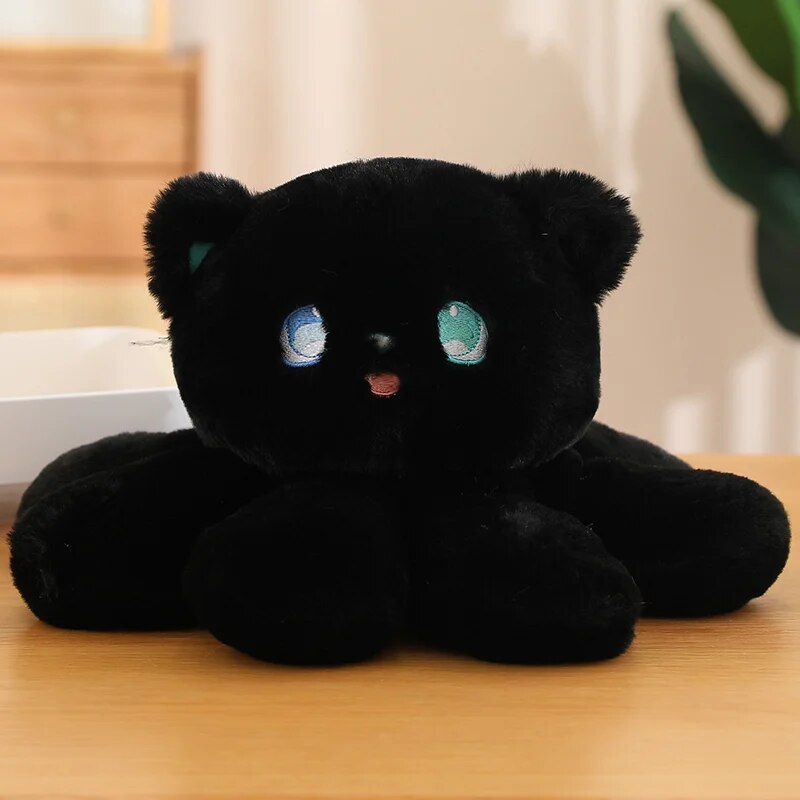 Octokitty Plushies - Black / 35cm - Plushies - Stuffed Animals - 8 - 2024