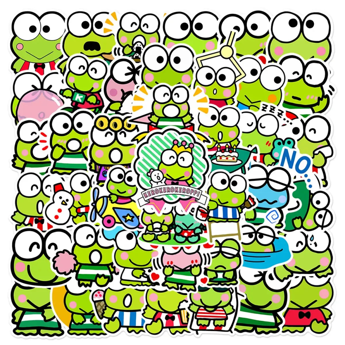 50pcs Sanrio Cartoon Stickers - Hello Kitty Kuromi My Melody - Anime - 32