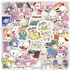 50pcs Sanrio Cartoon Stickers - Hello Kitty Kuromi My Melody - Anime - 27