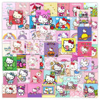 50pcs Sanrio Cartoon Stickers - Hello Kitty Kuromi My Melody - Anime - 14