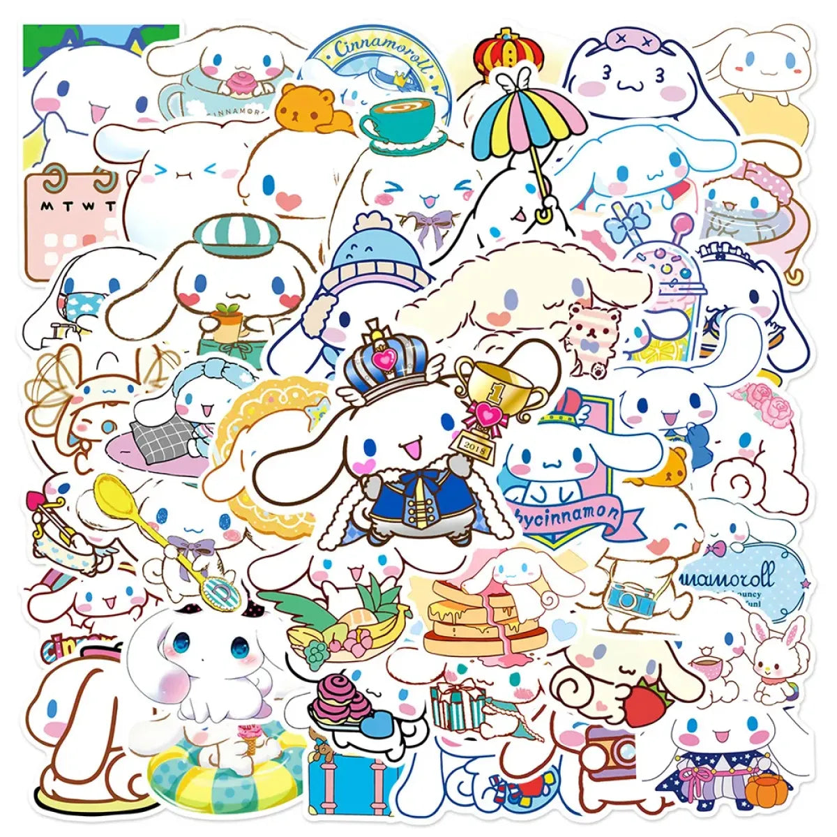 50pcs Sanrio Cartoon Stickers - Hello Kitty Kuromi My Melody - Anime - 35