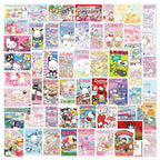 50pcs Sanrio Cartoon Stickers - Hello Kitty Kuromi My Melody - Anime - 39
