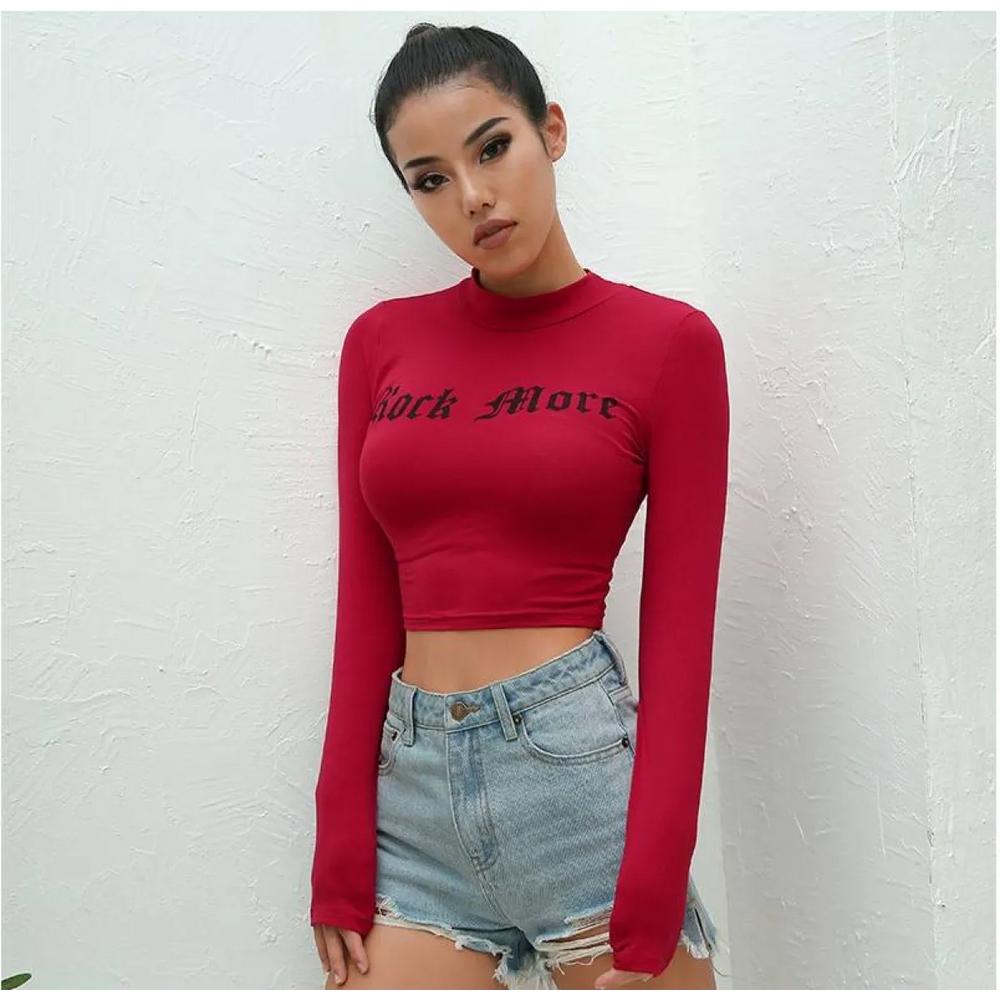 Rock More Crop Top - T-Shirts - 1