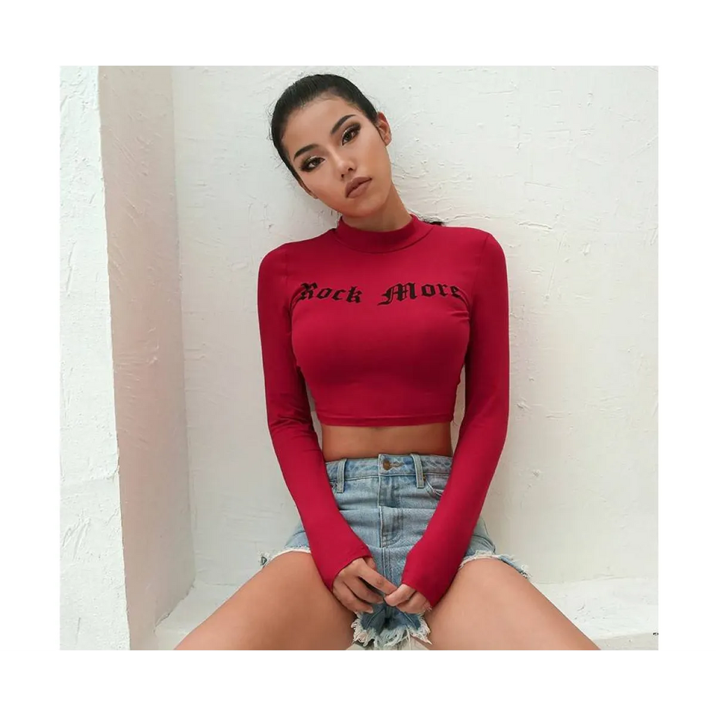 Rock More Crop Top - T-Shirts - 9