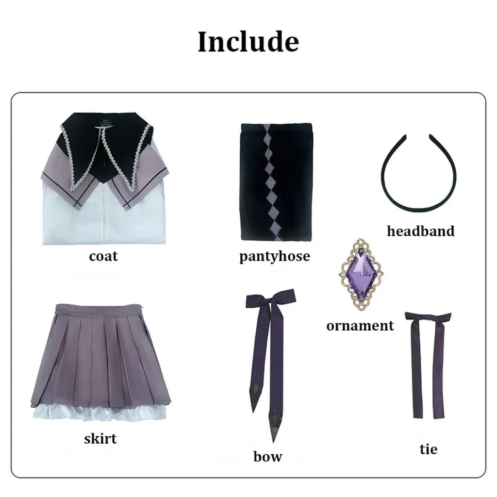 Akemi Homura Cosplay Set – Puella Magi Madoka Magica - Dresses - Cosplay - 6