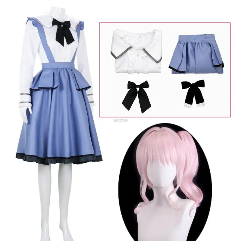 Akiyama Mizuki Cosplay Costume - Costume + Wig / M - Bottoms - Costumes - 9 - 2024