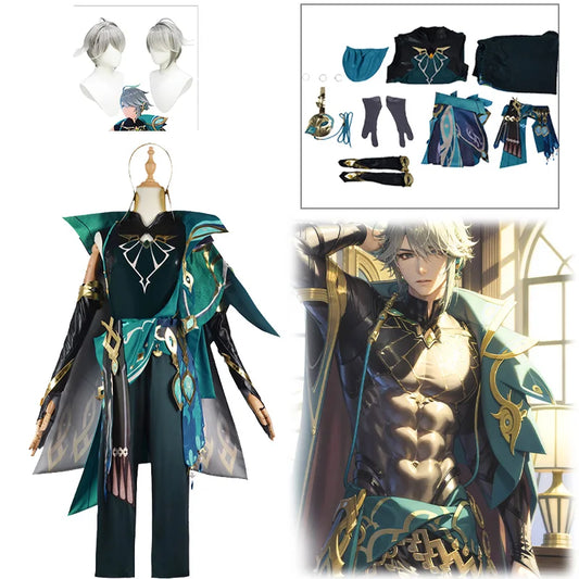 Alhaitham Cosplay Costume - Genshin Impact - Clothes Wig Set / XS - Bottoms - Costumes - 1 - 2024