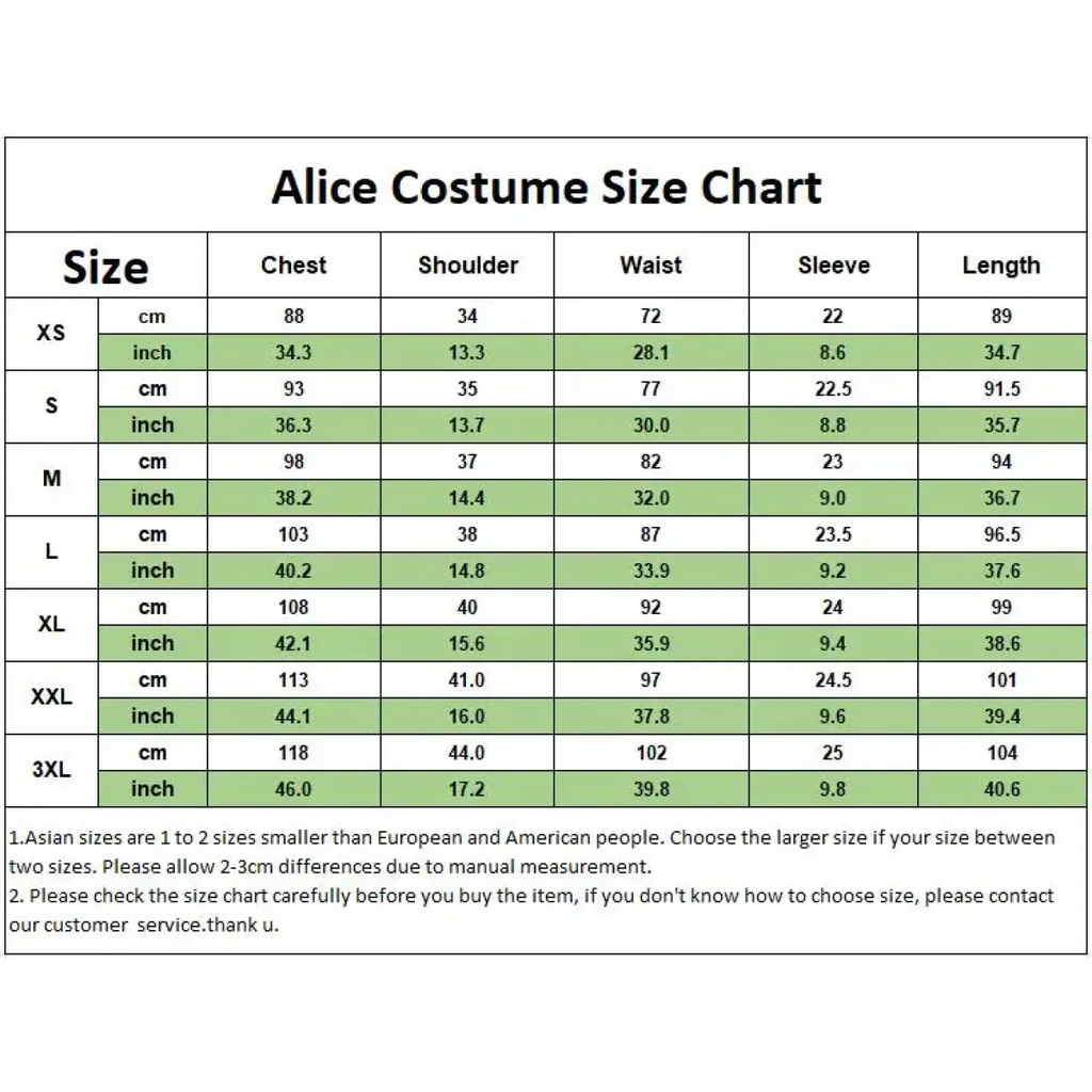 Madness Returns Alice Cosplay Costume Dress with Apron and Wig for Women - All Dresses - Cosplay - 6