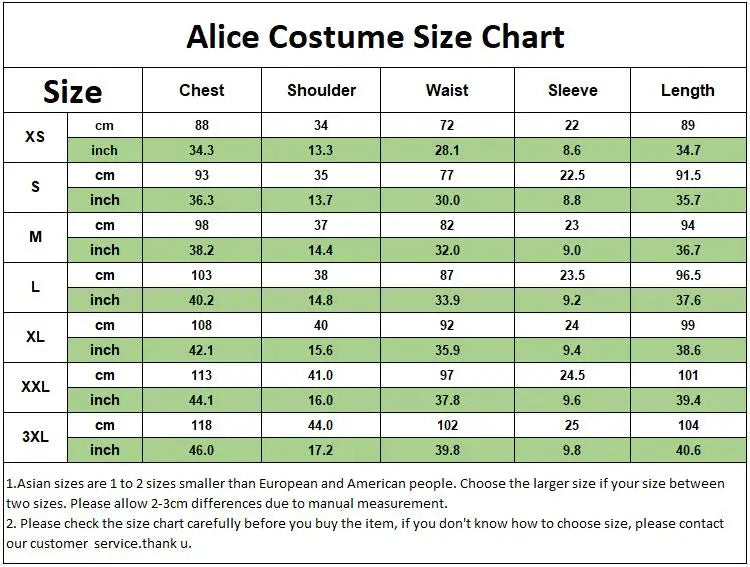 Madness Returns Alice Cosplay Costume Dress with Apron and Wig for Women - All Dresses - Costumes - 2024 - 6