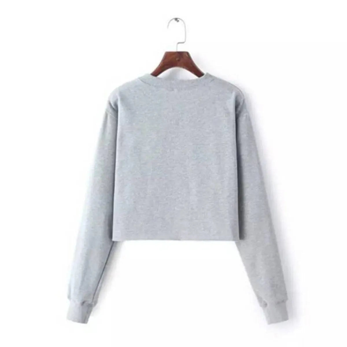 Alien Fleece Crop Top Sweater - Sweaters - 6