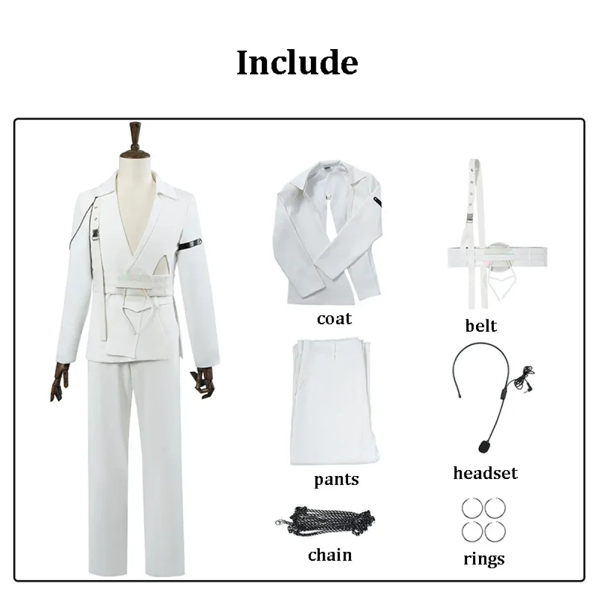 Luka Alien Stage Cosplay Costume Set with Wig - Cosplay - Cosplay - 12