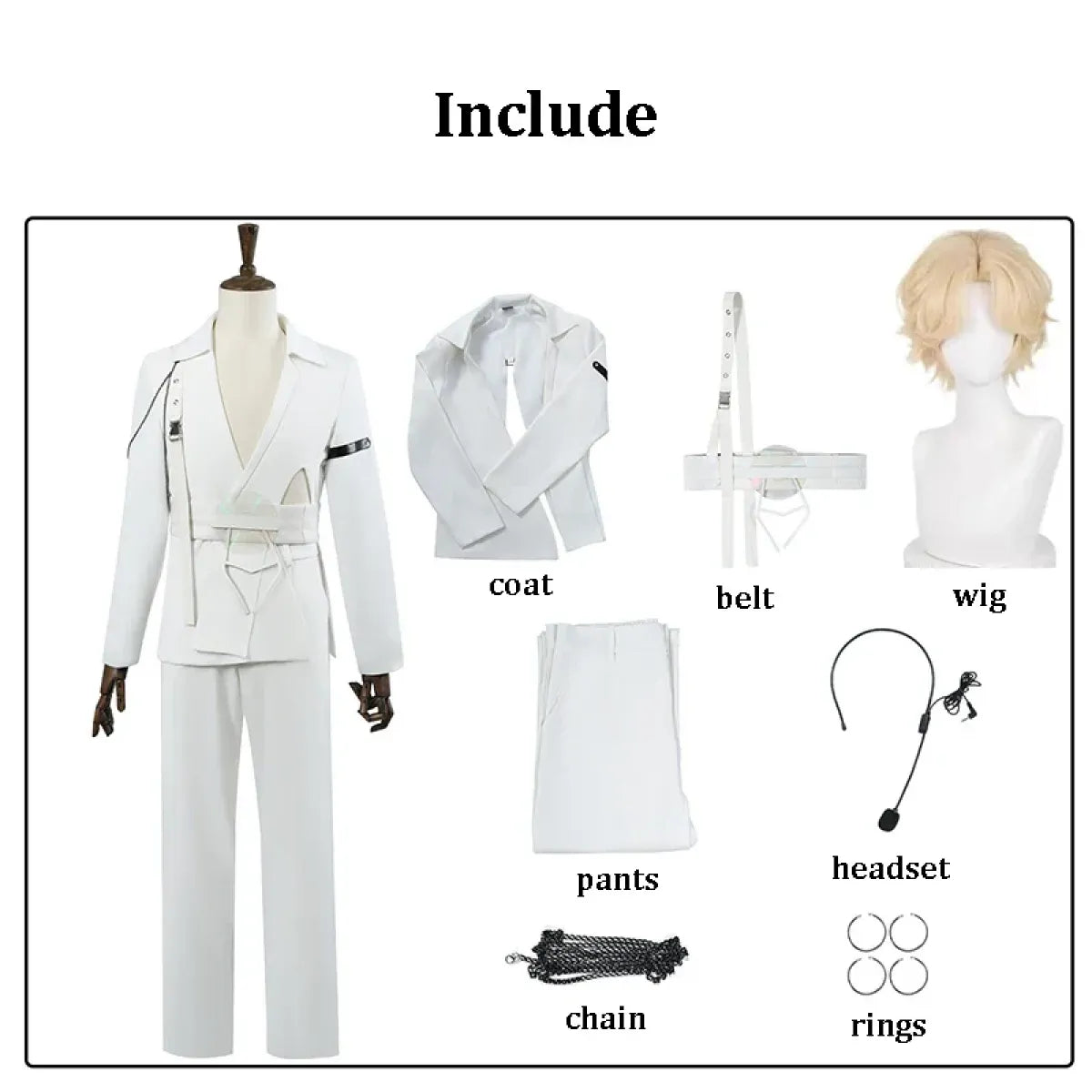 Luka Alien Stage Cosplay Costume Set with Wig - Cosplay - Cosplay - 13