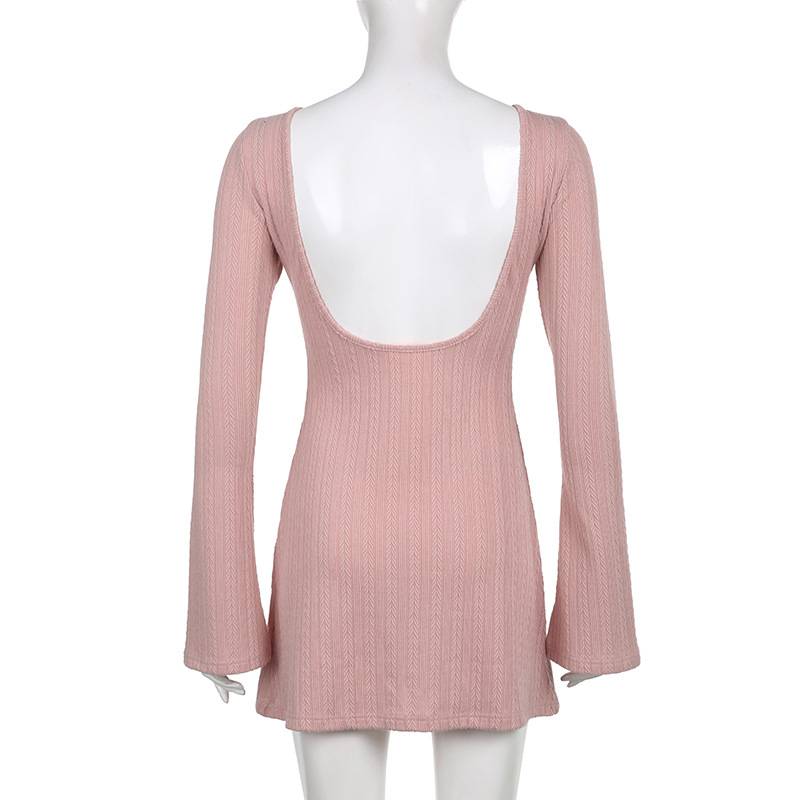 A-line Knitted Dress - All Dresses - Shirts & Tops - 14 - 2024