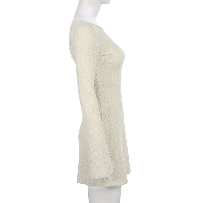 A-line Knitted Dress - All Dresses - Shirts & Tops - 9 - 2024