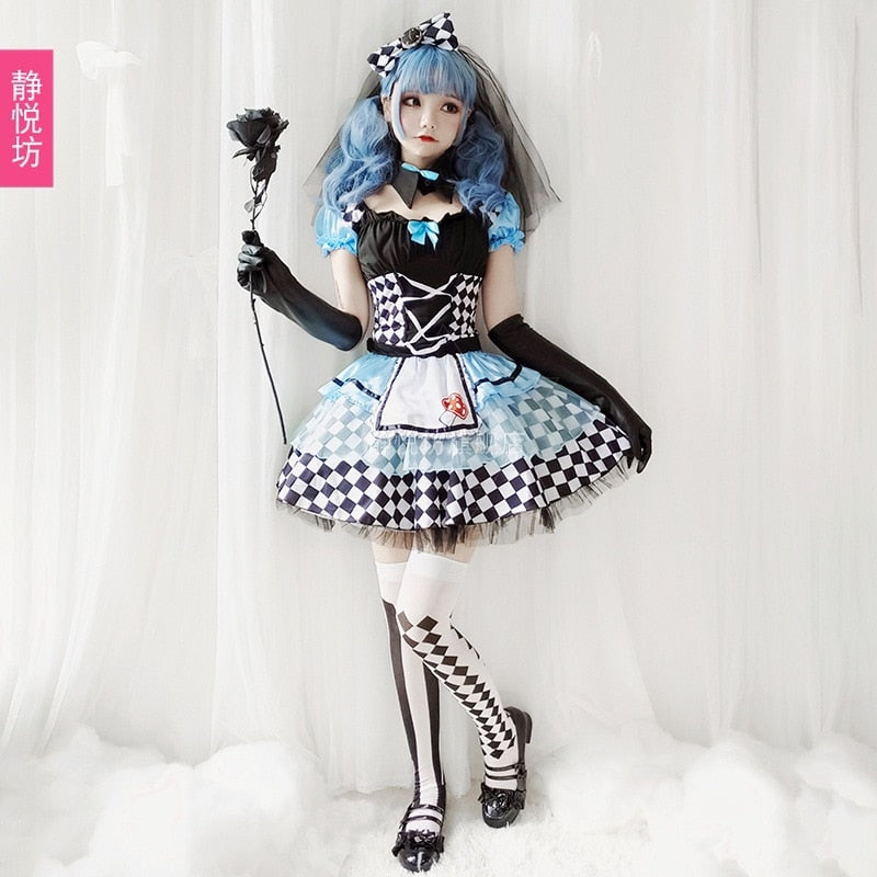 Alice In Wonderland Halloween Lolita - All Dresses - Dresses - 2 - 2024