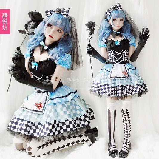 Alice In Wonderland Halloween Lolita - All Dresses - Dresses - 1 - 2024
