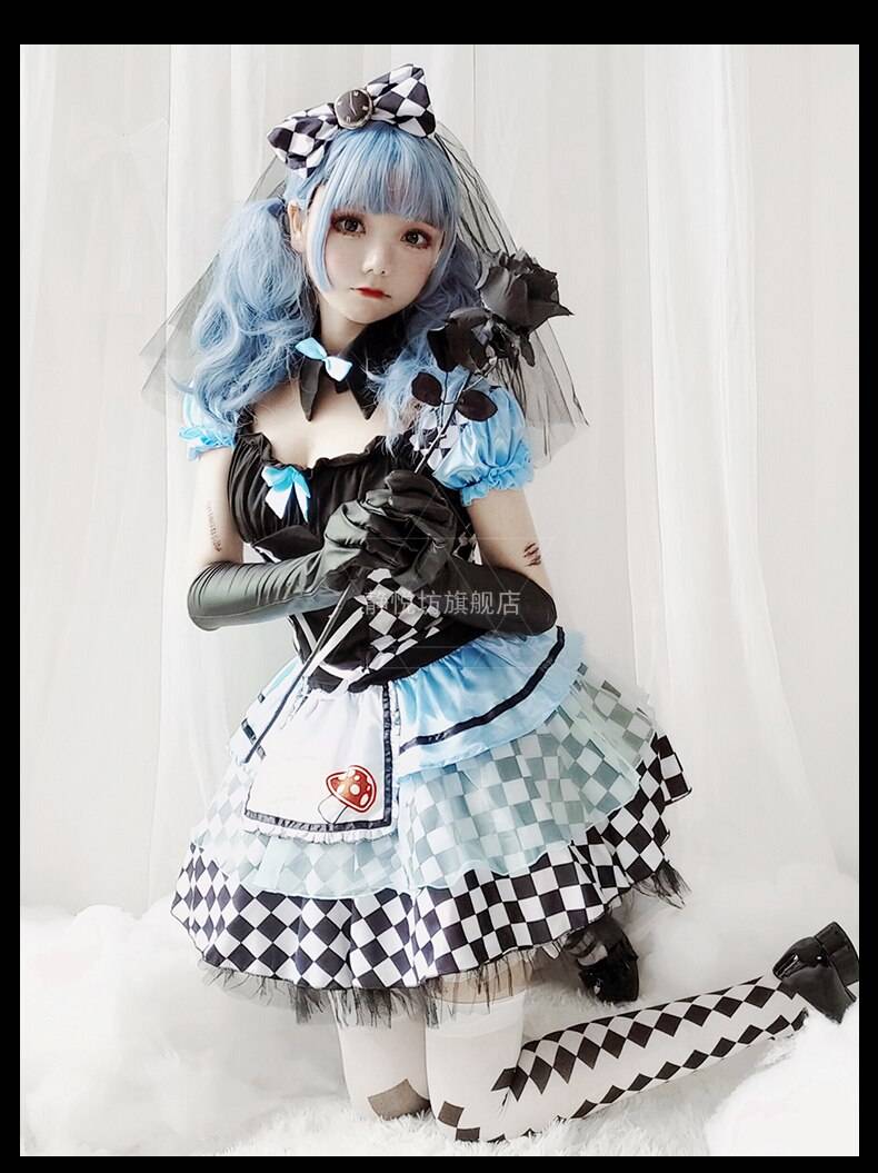 Alice In Wonderland Halloween Lolita - All Dresses - Dresses - 11 - 2024