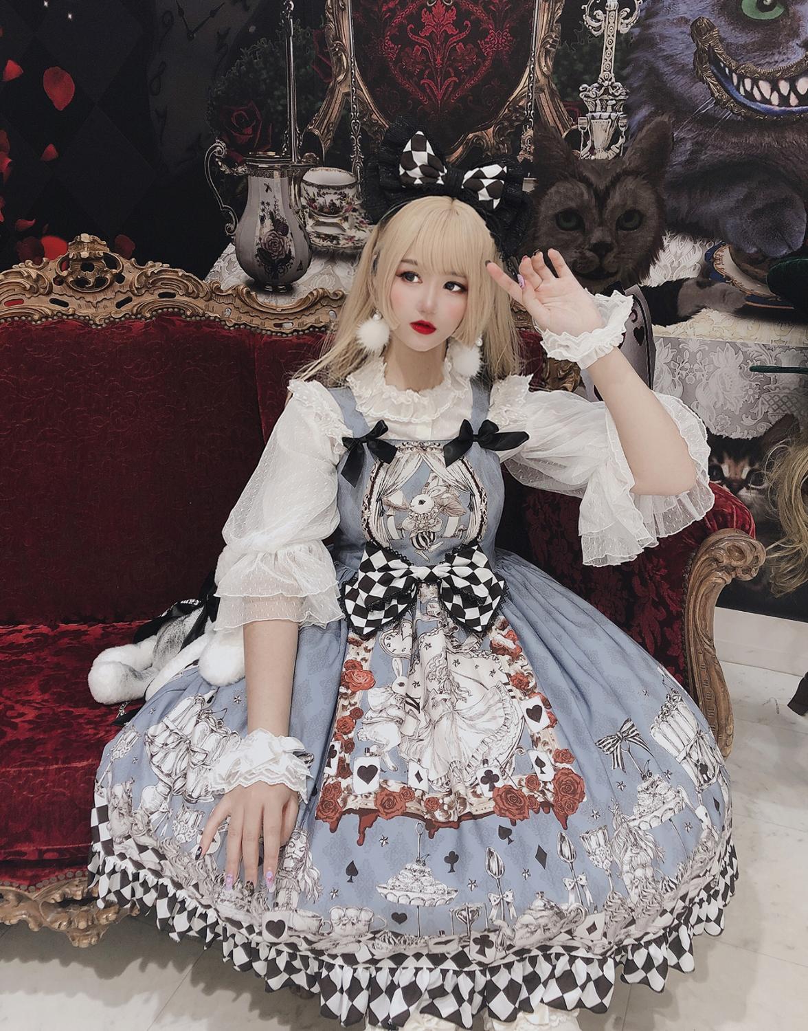 Alice In Wonderland Lolita Dress - All Dresses - Dresses - 3 - 2024