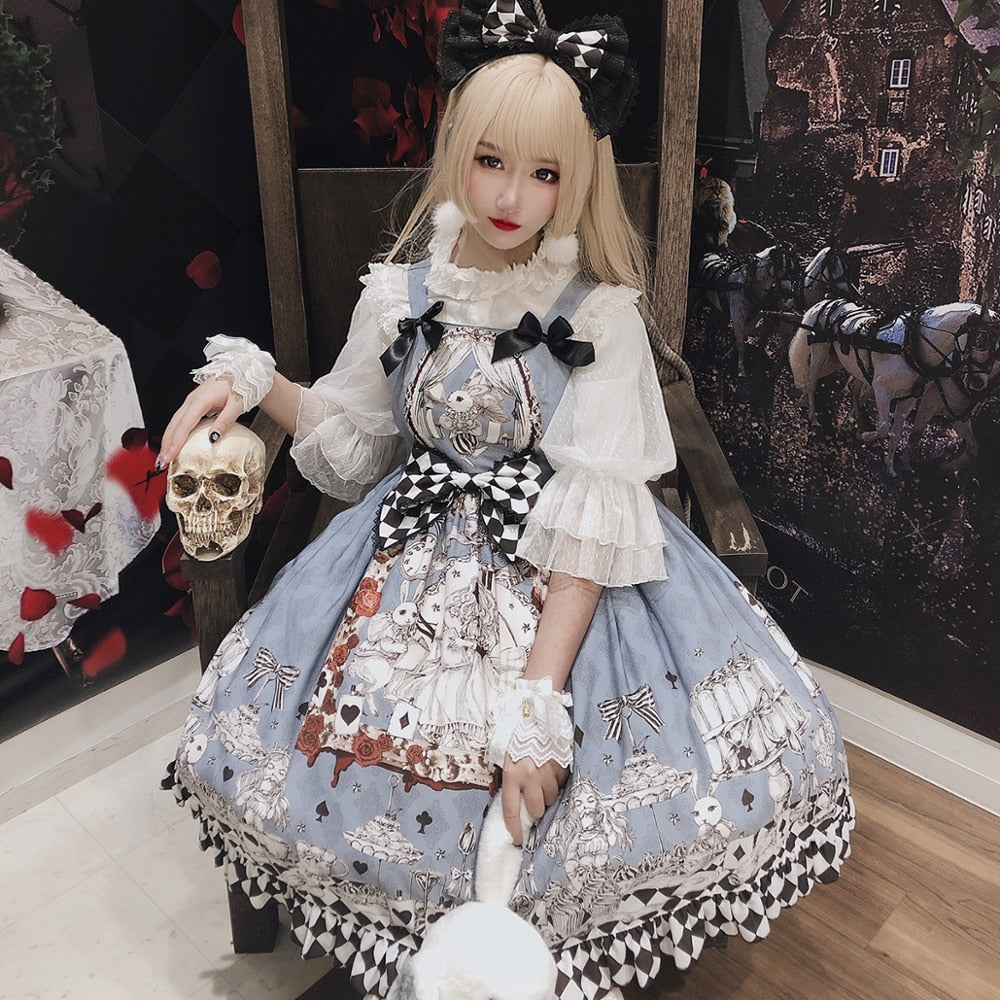 Alice In Wonderland Lolita Dress - All Dresses - Dresses - 5 - 2024