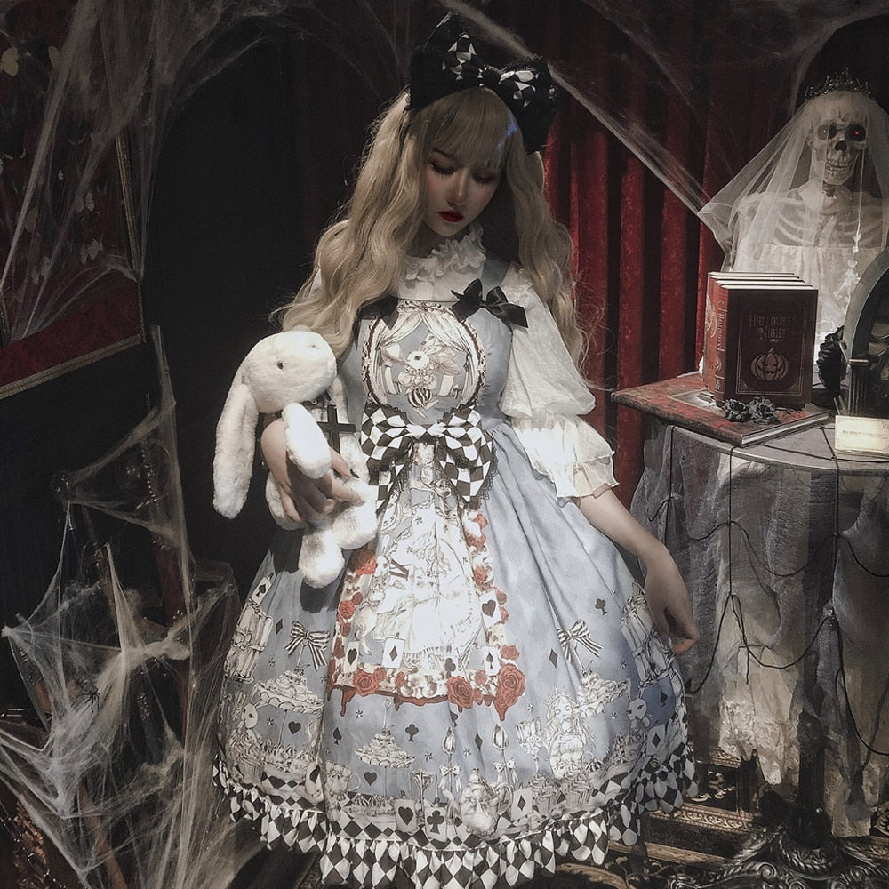 Alice In Wonderland Lolita Dress - All Dresses - Dresses - 6 - 2024