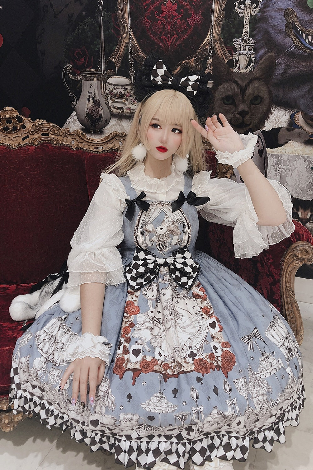 Alice In Wonderland Lolita Dress - All Dresses - Dresses - 4 - 2024