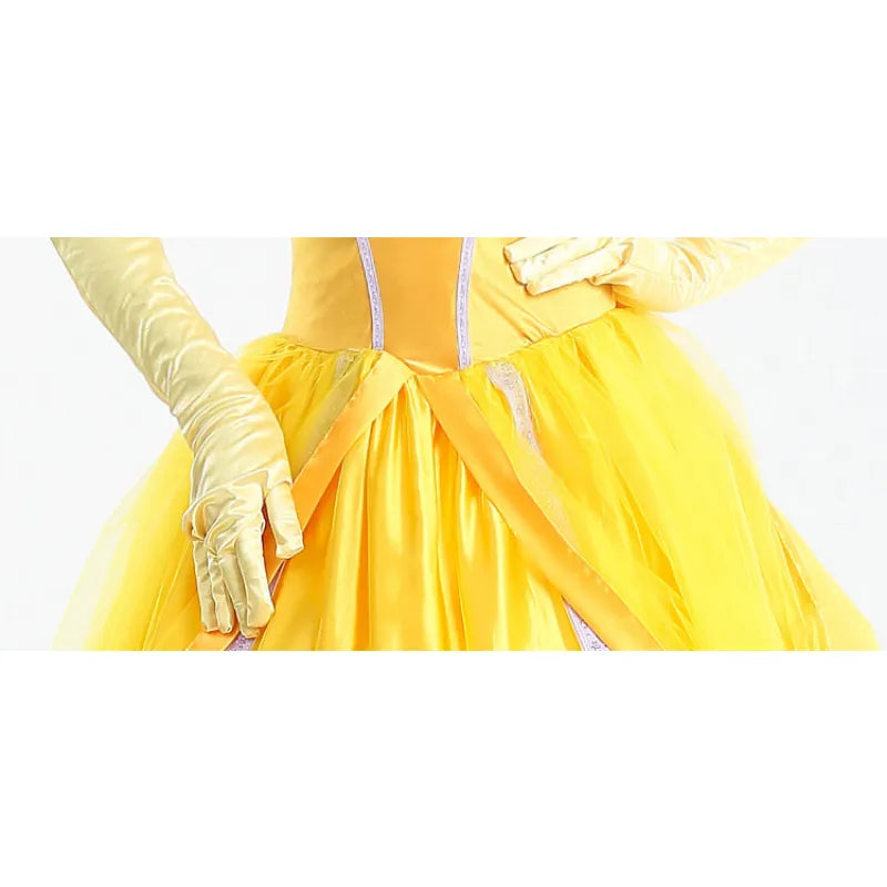 Belle Princess Dress - Disney Halloween Costume - Beauty and the Beast - All Dresses - Costumes - 4 - 2024