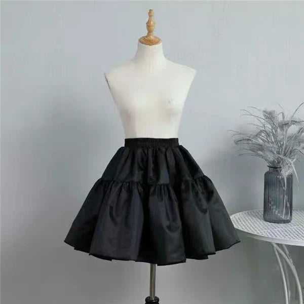 Black White Chocolate Lolita Dress - French Bowknot Maid - All Dresses - Dresses - 10 - 2024