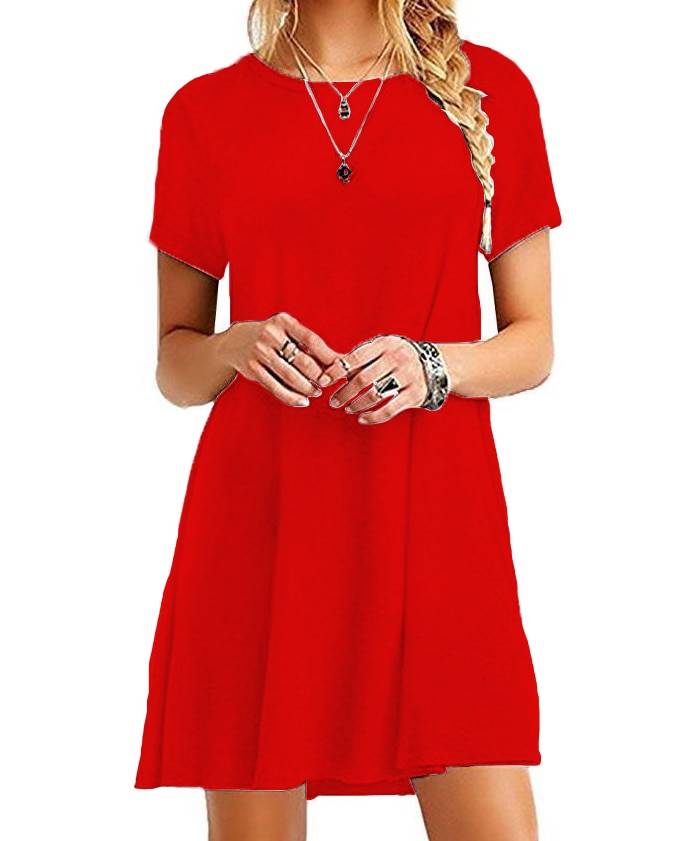 Casual Boho Beach Dresses - Red / S / Nearest Warehouse - All Dresses - Clothing - 20 - 2024