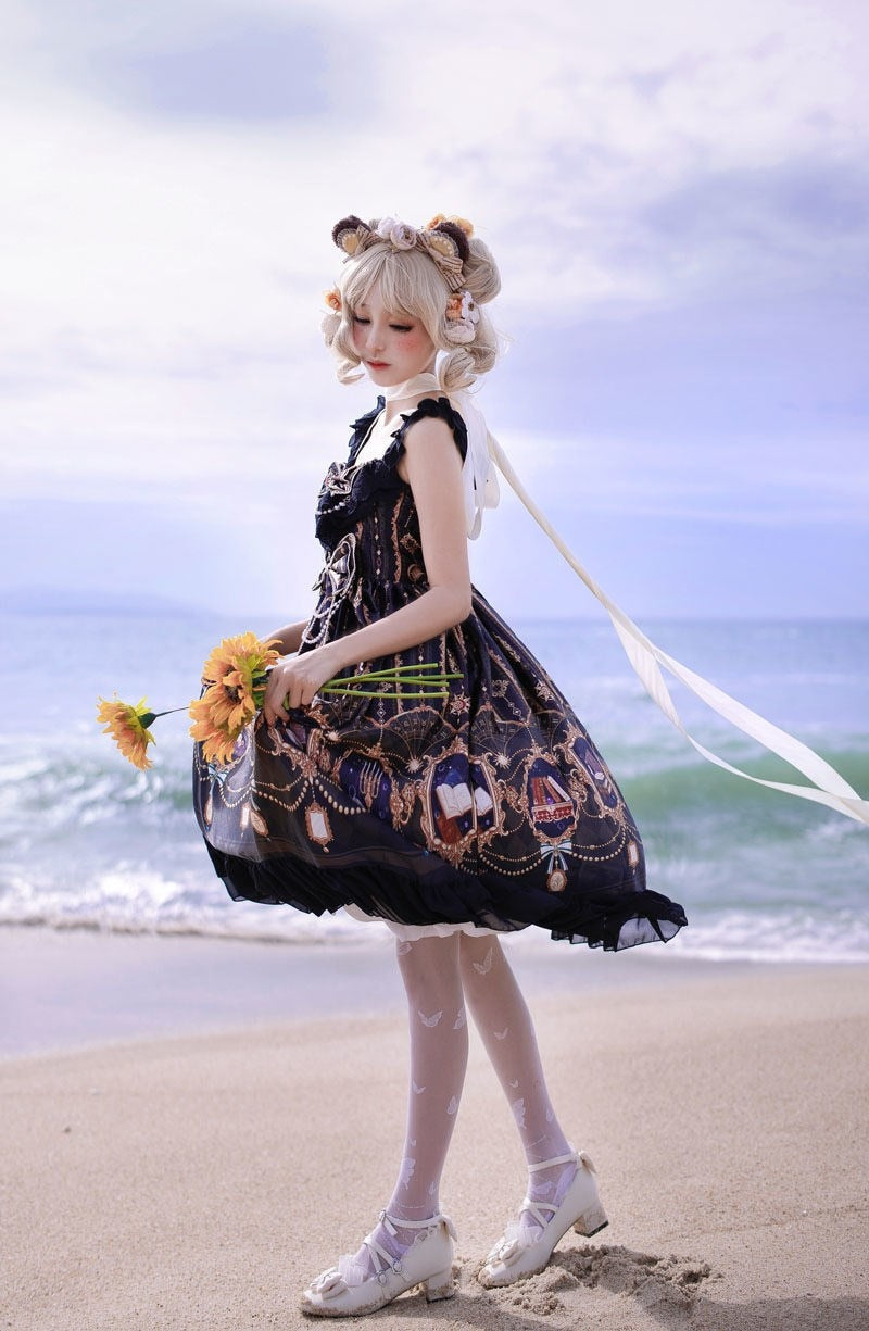 Elegant Princess Gothic Lolita JSK Dress - All Dresses - Cosmetics - 6 - 2024
