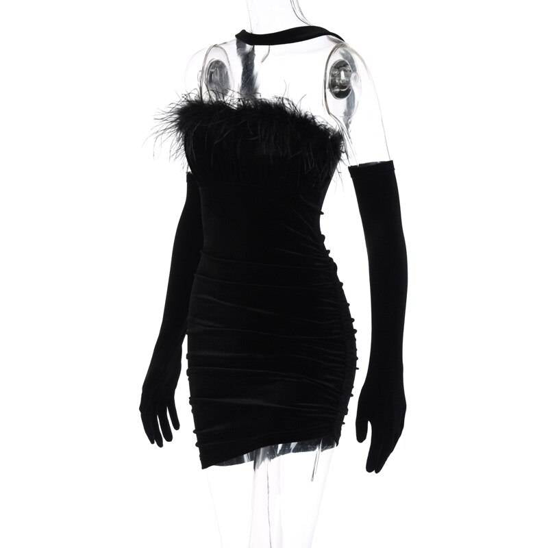 Elegant Off Shoulder Dress - All Dresses - Dresses - 6 - 2024