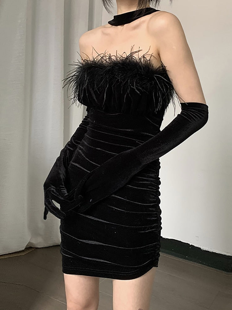 Elegant Off Shoulder Dress - Black / M - All Dresses - Dresses - 14 - 2024