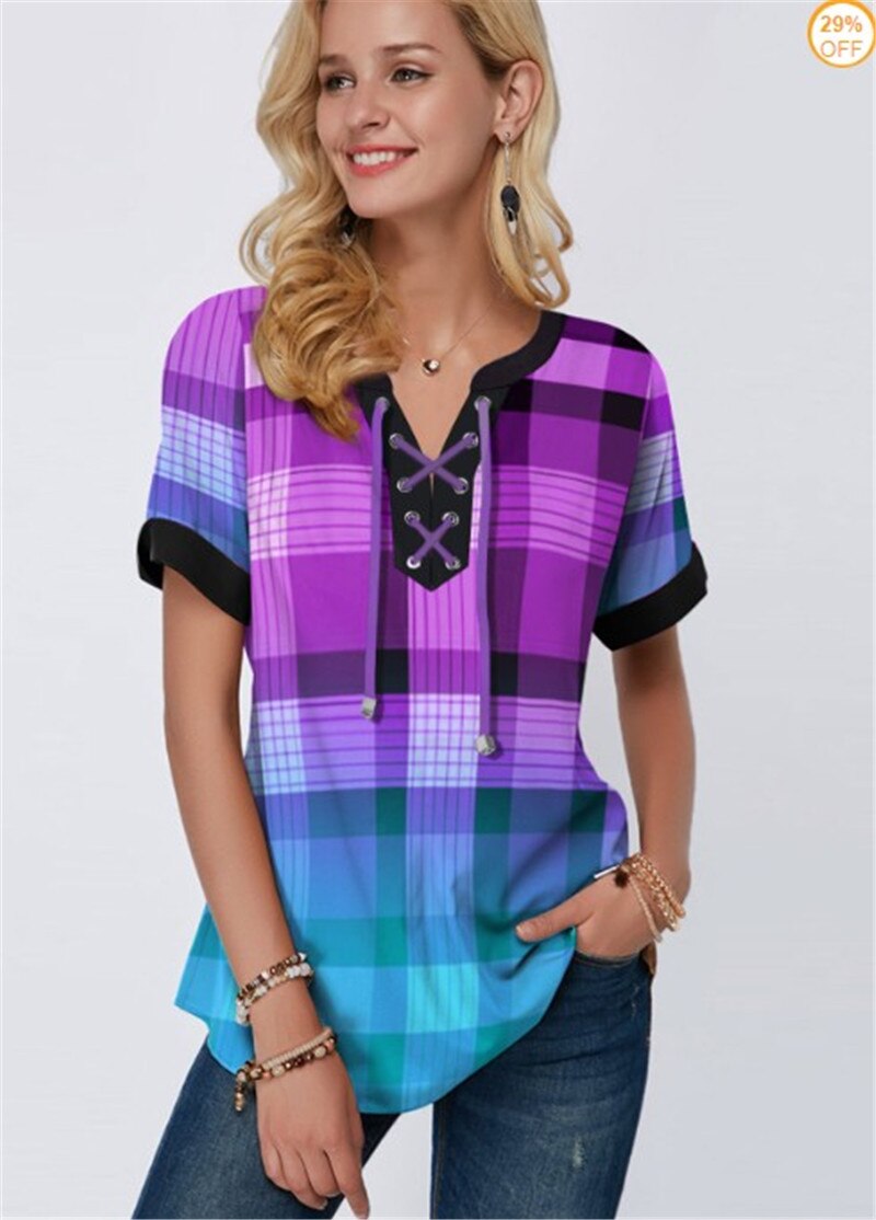 Floral Dress Shirt - Purple / 4XL - All Dresses - Shirts & Tops - 28 - 2024