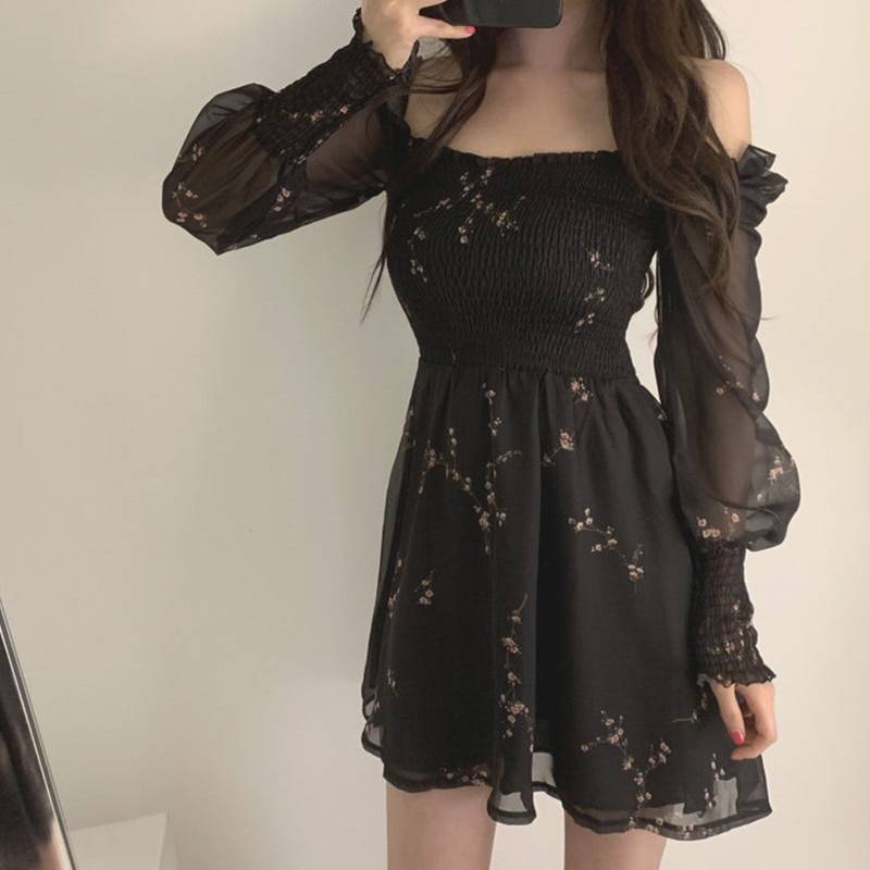 Floral Puff Sleeve Dress - All Dresses - Dresses - 3 - 2024