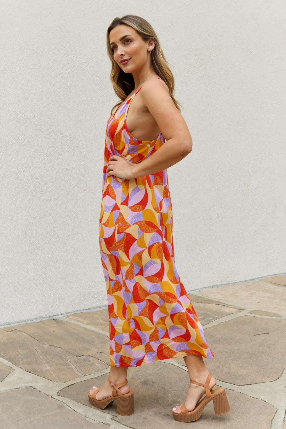 Full Size Printed Sleeveless Maxi Dress - All Dresses - Dresses - 5 - 2024