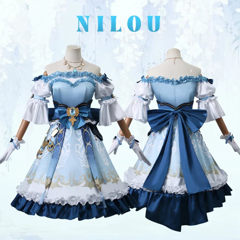 Genshin Impact Nilou Luxurious Dress & Accessories Set - All Dresses - Costumes - 4 - 2024