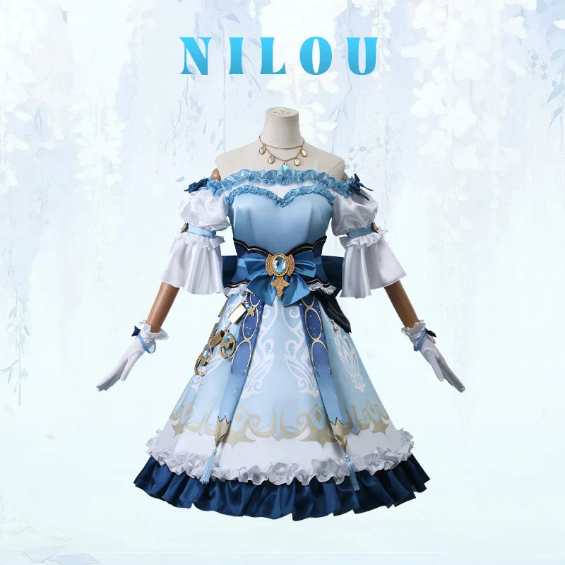 Genshin Impact Nilou Luxurious Dress & Accessories Set - All Dresses - Costumes - 3 - 2024
