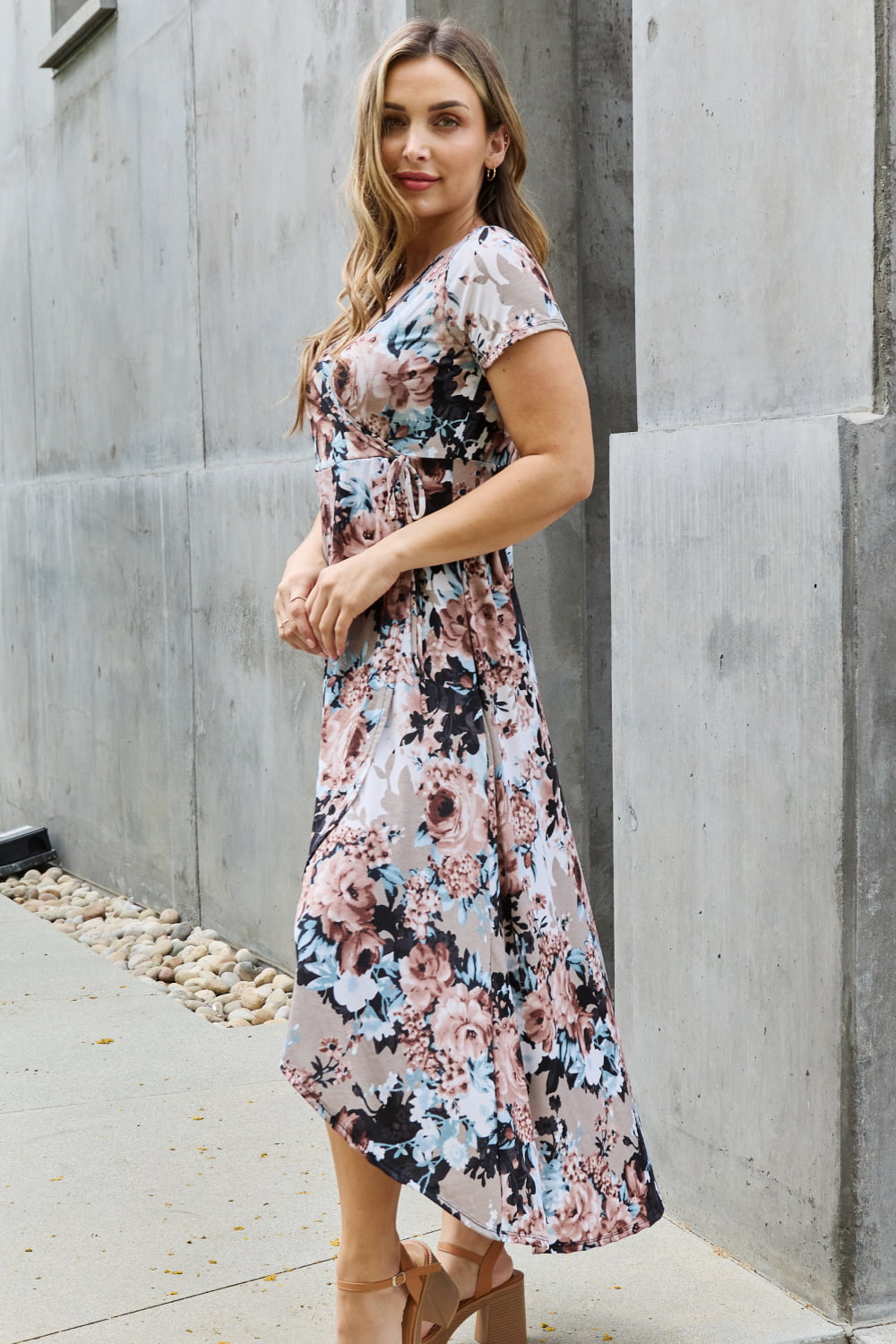 Give Me Roses Full Size Floral Maxi Wrap Dress - All Dresses - Dresses - 7 - 2024