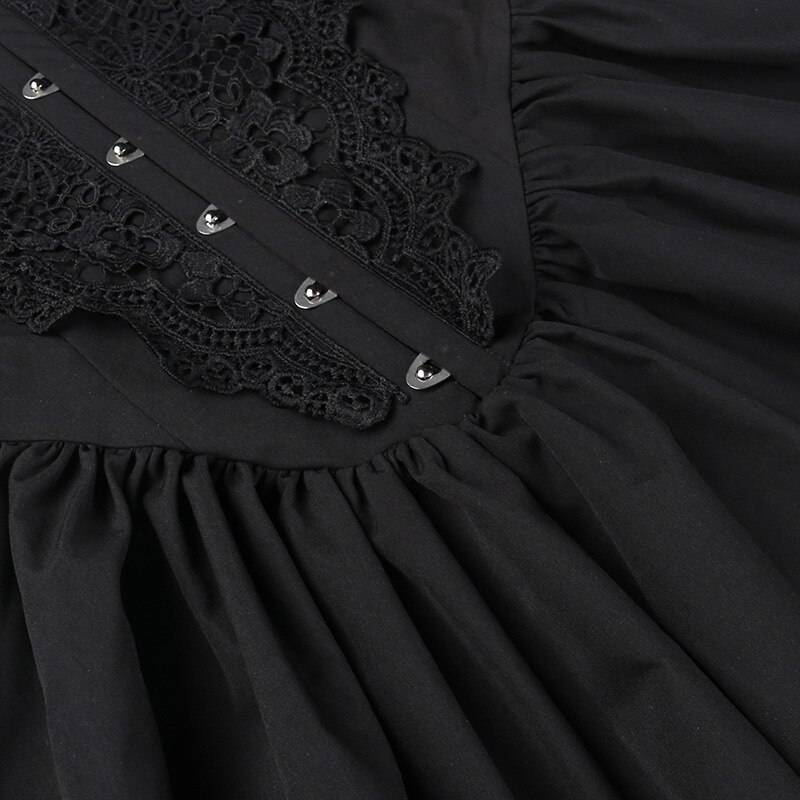 Goth Lace Lolita Dress - All Dresses - Dresses - 10 - 2024