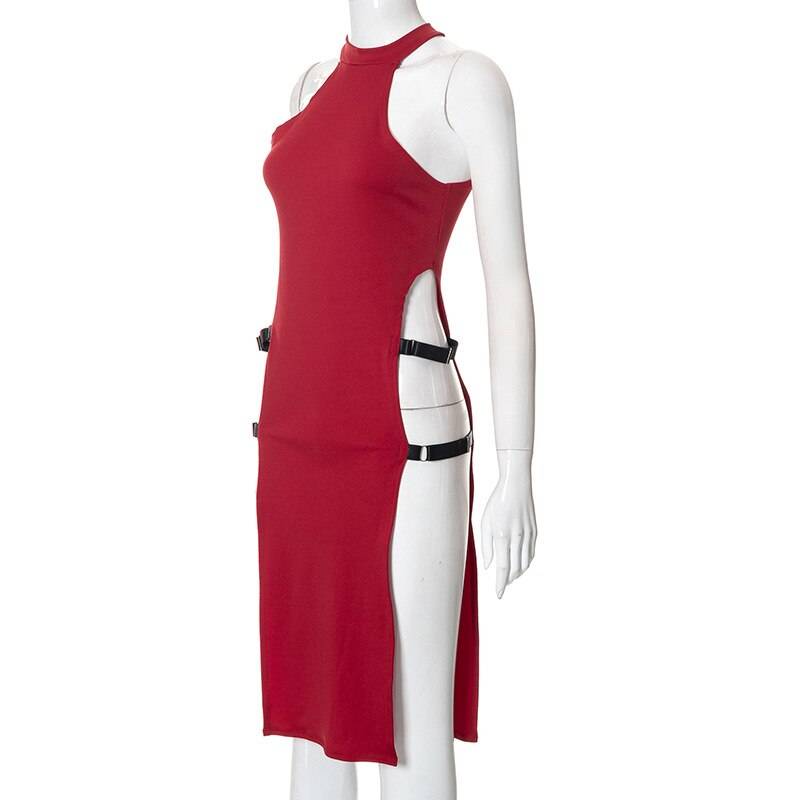 High Split Sexy Sleeveless Dress - All Dresses - Clothing - 21 - 2024
