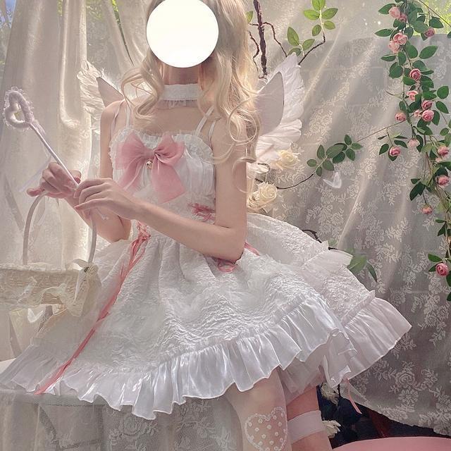 Japanese Sweet Lolita Lace Dresses - angel pink / S - All Dresses - Dresses - 17 - 2024