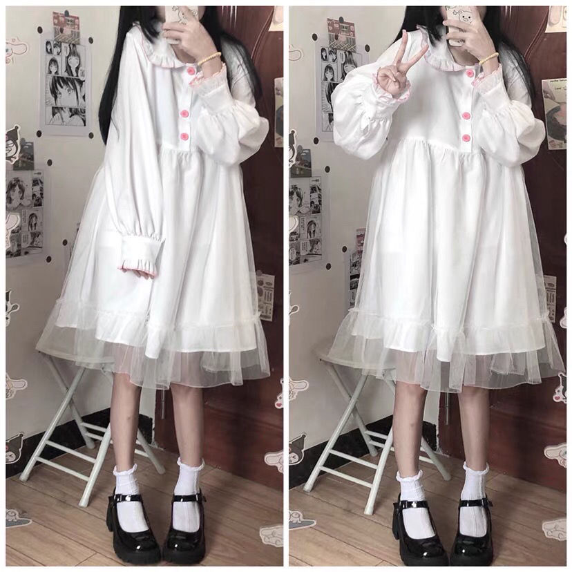 Japanese Sweet Lolita Lace Dresses - 1 white skirt 1 / S - All Dresses - Dresses - 13 - 2024