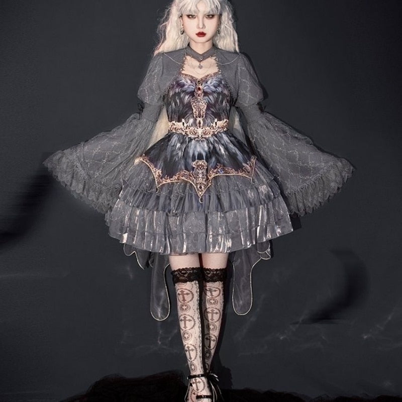 Japanese Victorian Swan Dance Lolita Dress - All Dresses - Dresses - 2 - 2024