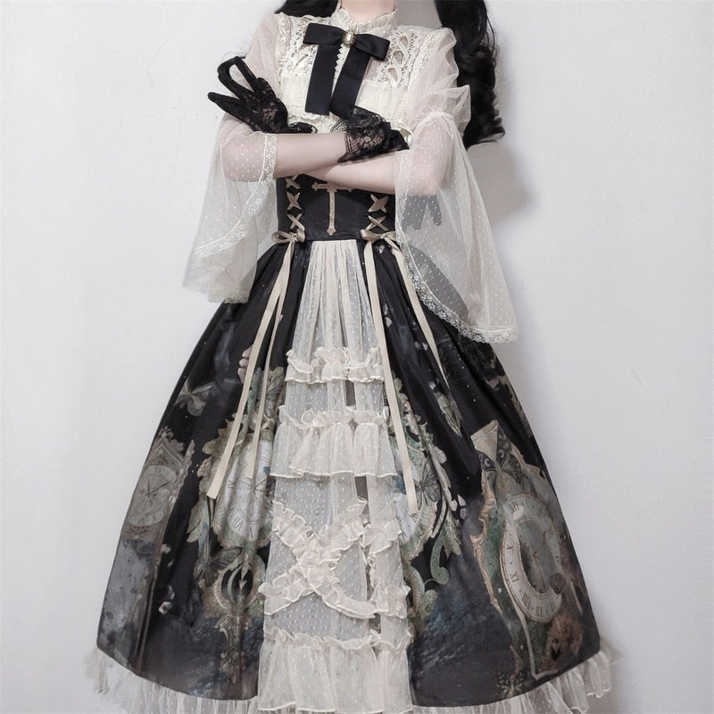 Kawaii Butterfly Princess Lolita Set - All Dresses - Clothing - 4 - 2024
