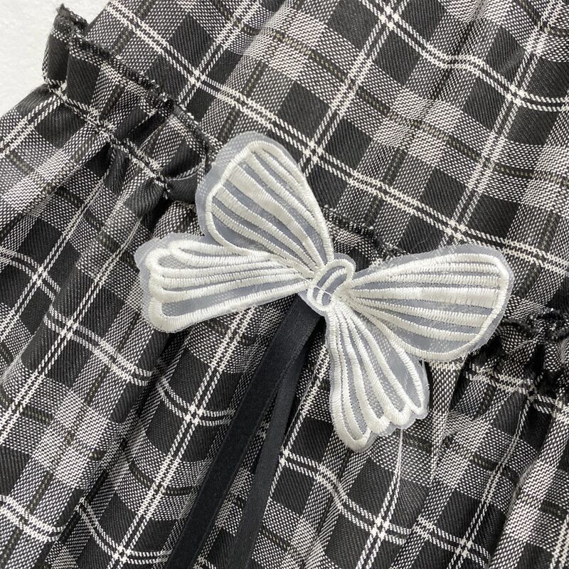 Kawaii Gothic Lolita Plaid Skirt - All Dresses - Skirts - 6 - 2024