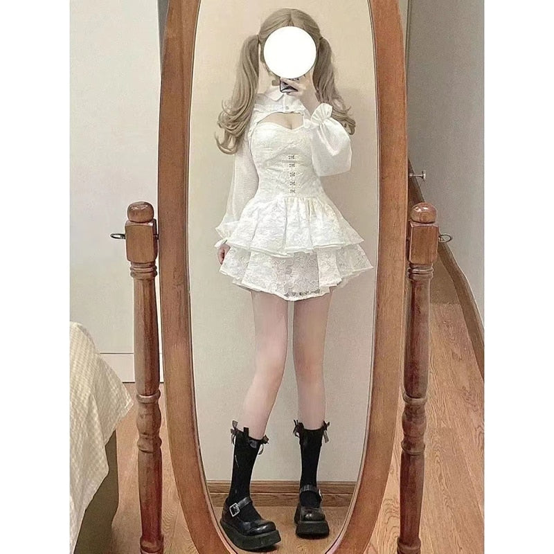 Kawaii Lolita Dress Set - All Dresses - Clothing - 4 - 2024